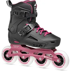 ROLLERBLADE LIGHTNING 90 W Inline Skate 2026 black/sangria - 36,5-37