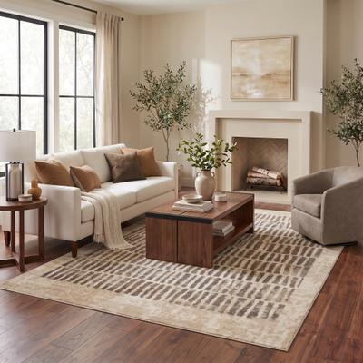 MDA Rugs Kriselia Collection Abstract Lines Area Rug