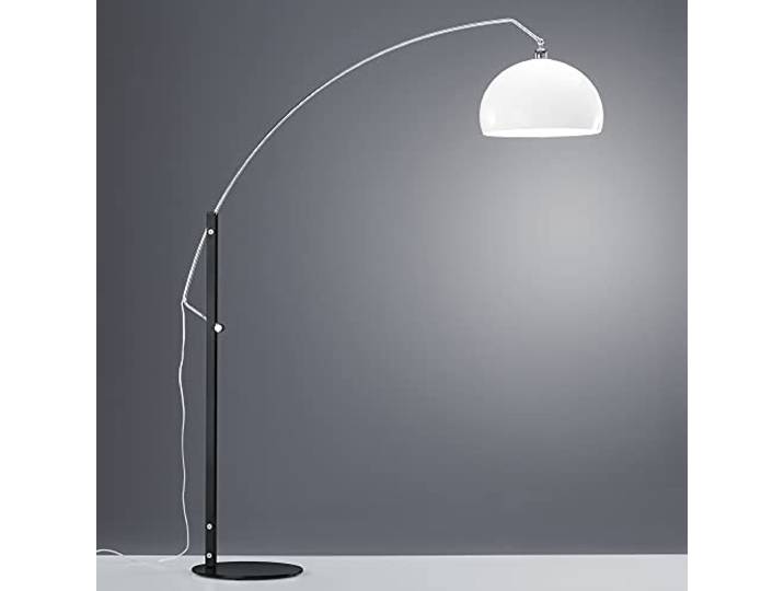 Staande lamp DORO, E27, IP20, matzwart-chroom