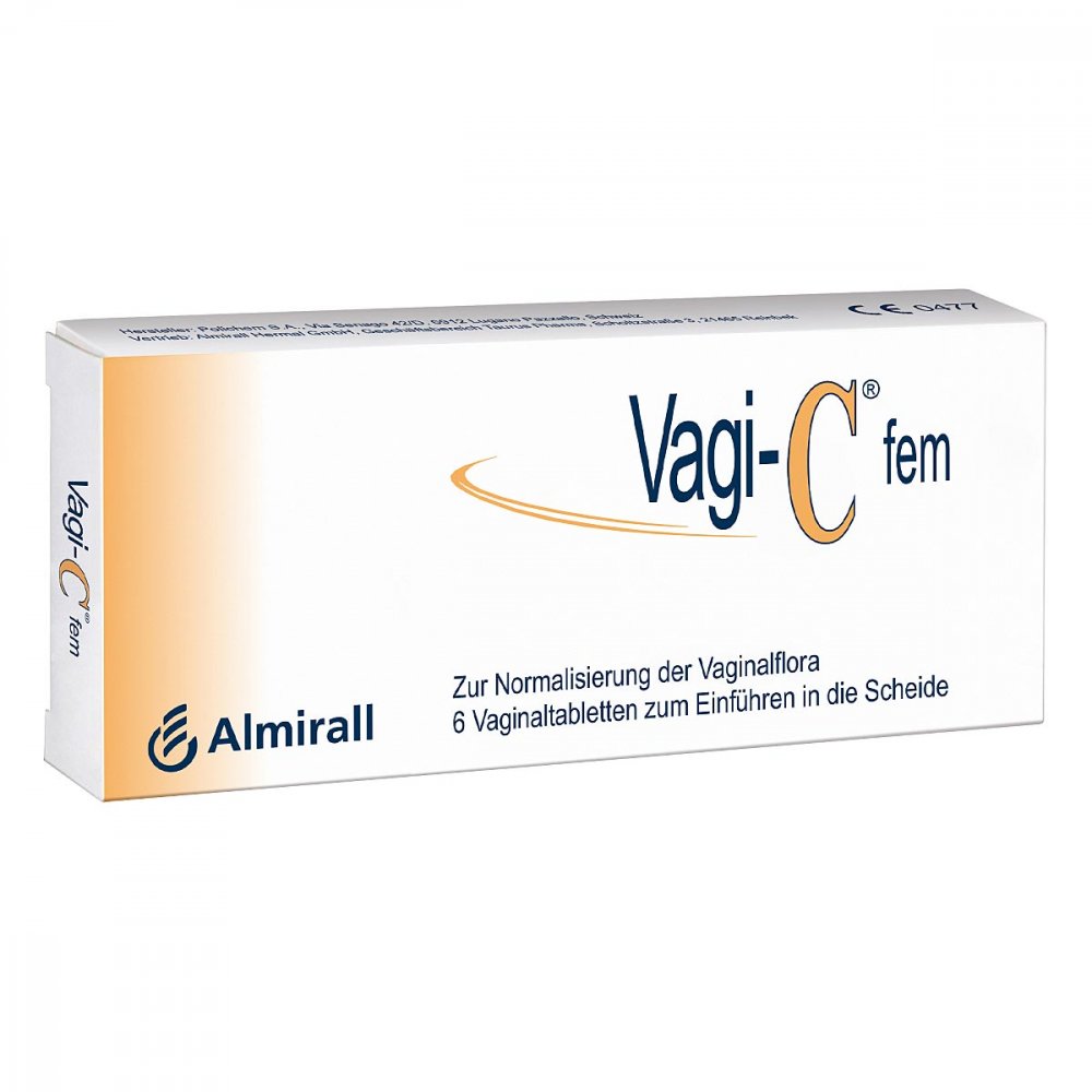 ALMIRALL HERMAL GmbH Vagi C Fem Vaginaltabletten 02814178