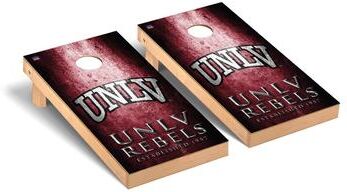 Skip's Garage University of Nevada Las Vegas UNLV Rebels Museum Cornhole Board Set