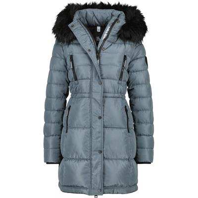 Winterjacke ALIFE & KICKIN "Damen NicolaAK A Winterjacke, Jacke, Steppjacke", Damen, Gr. M, blau (basalt), 100% Polyester, Jacken Winterjacke