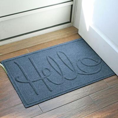 Bungalow Dba Matterly Hello Script Doormat 35 x 23, 35 x 23, Navy