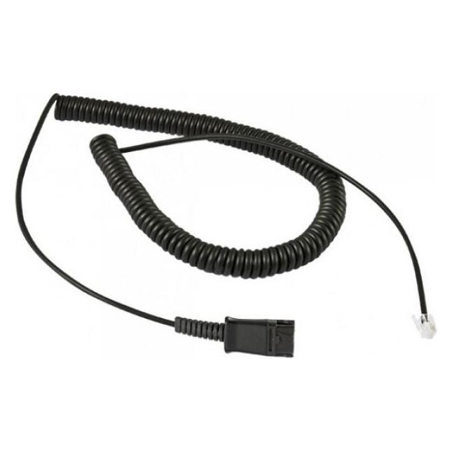 Plusonic Zubehör Kabel QD U10-P (FANVIL, Auerswald 1400, Agfeo, Siemens, Snom300) (100-002-P)