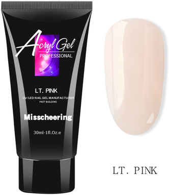 CreateConfidence Polygel Nail Kit LT. Pink