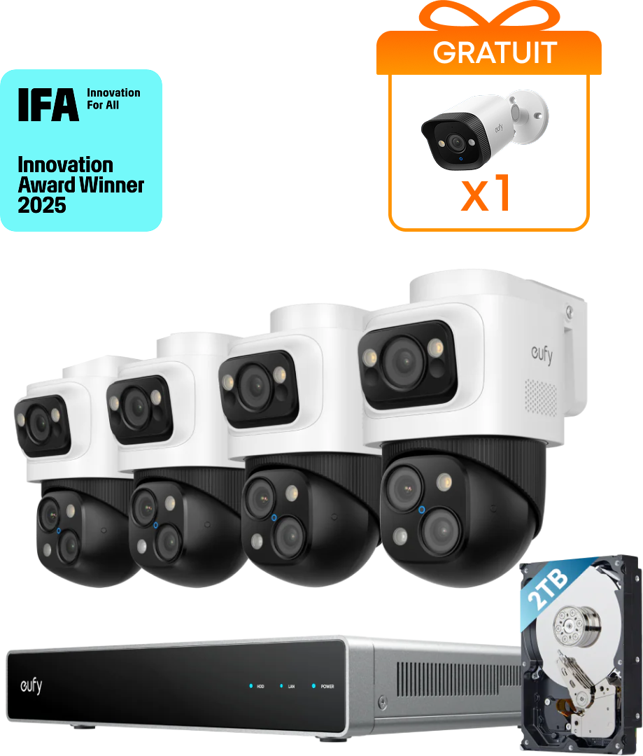 eufy Système de sécurité NVR PoE S4 Max