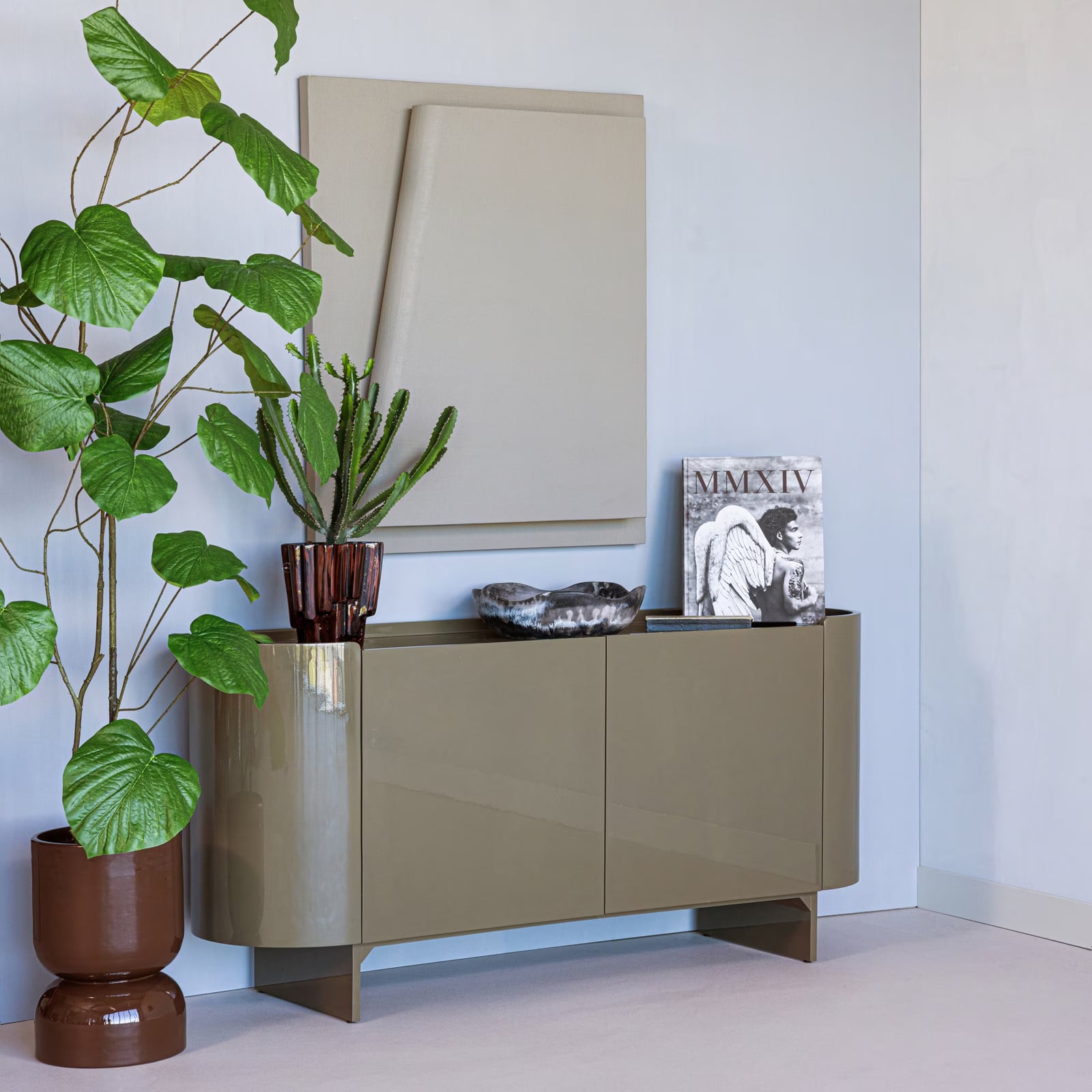 WOOOD TV-meubel Liora Groen 160 cm