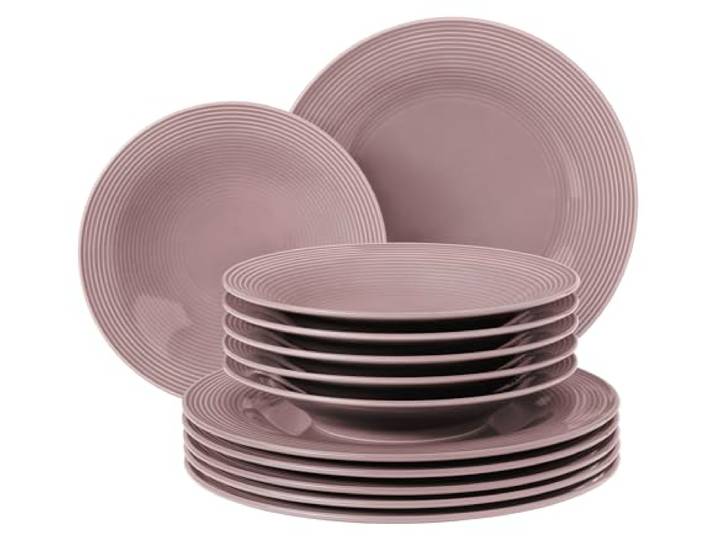 Tafelservice 12-teilig BT Beat Altrosa