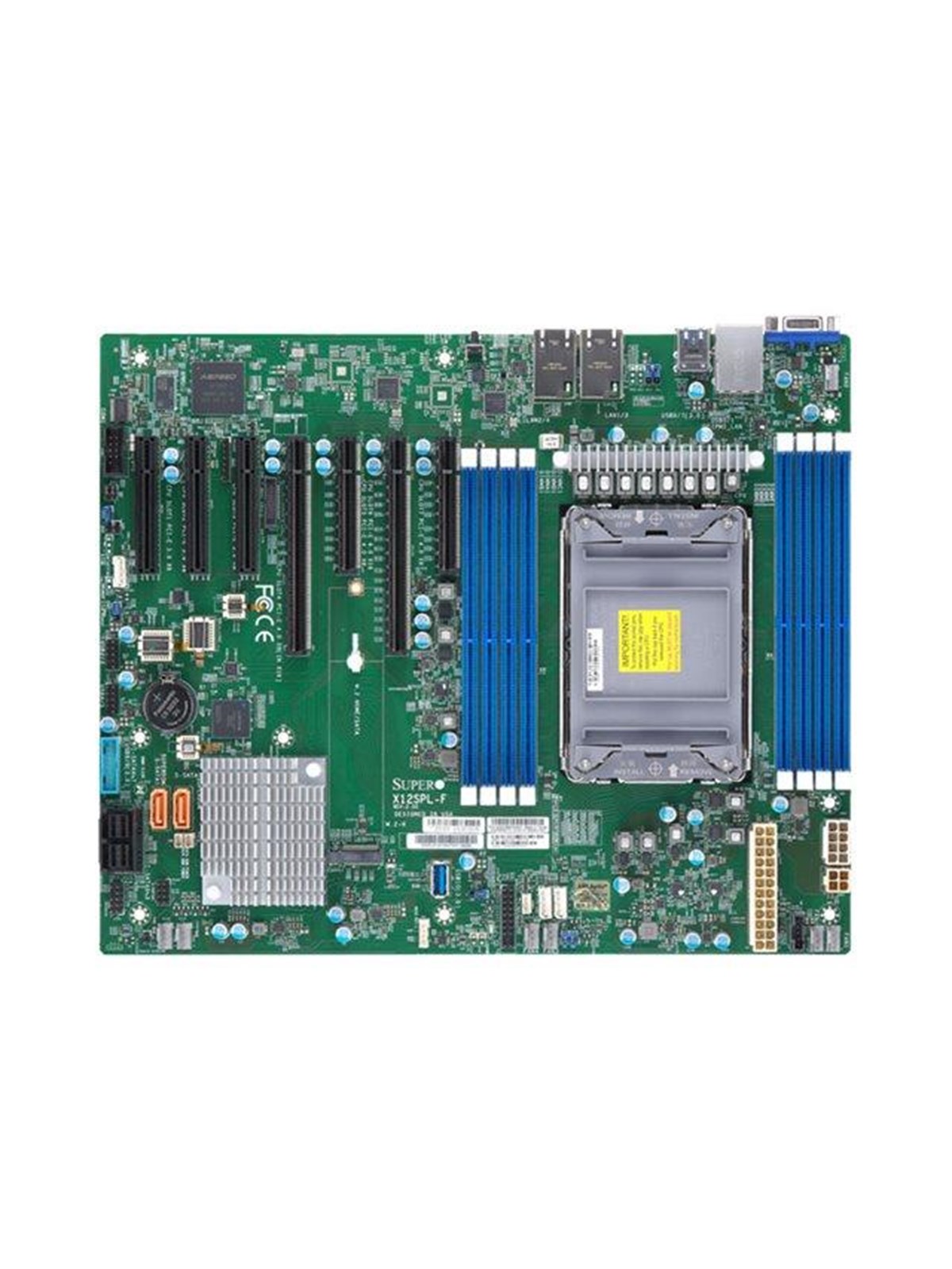 Supermicro X12SPL-F Mainboard - Intel C621 - Intel LGA4189 - DDR4 RAM - ATX