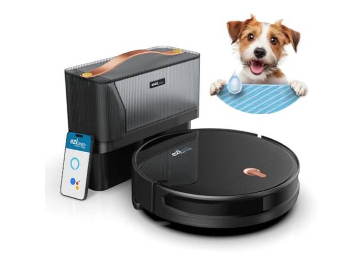 EZICLEAN Robot aspirateur Laveur connecté I-Bot Z5