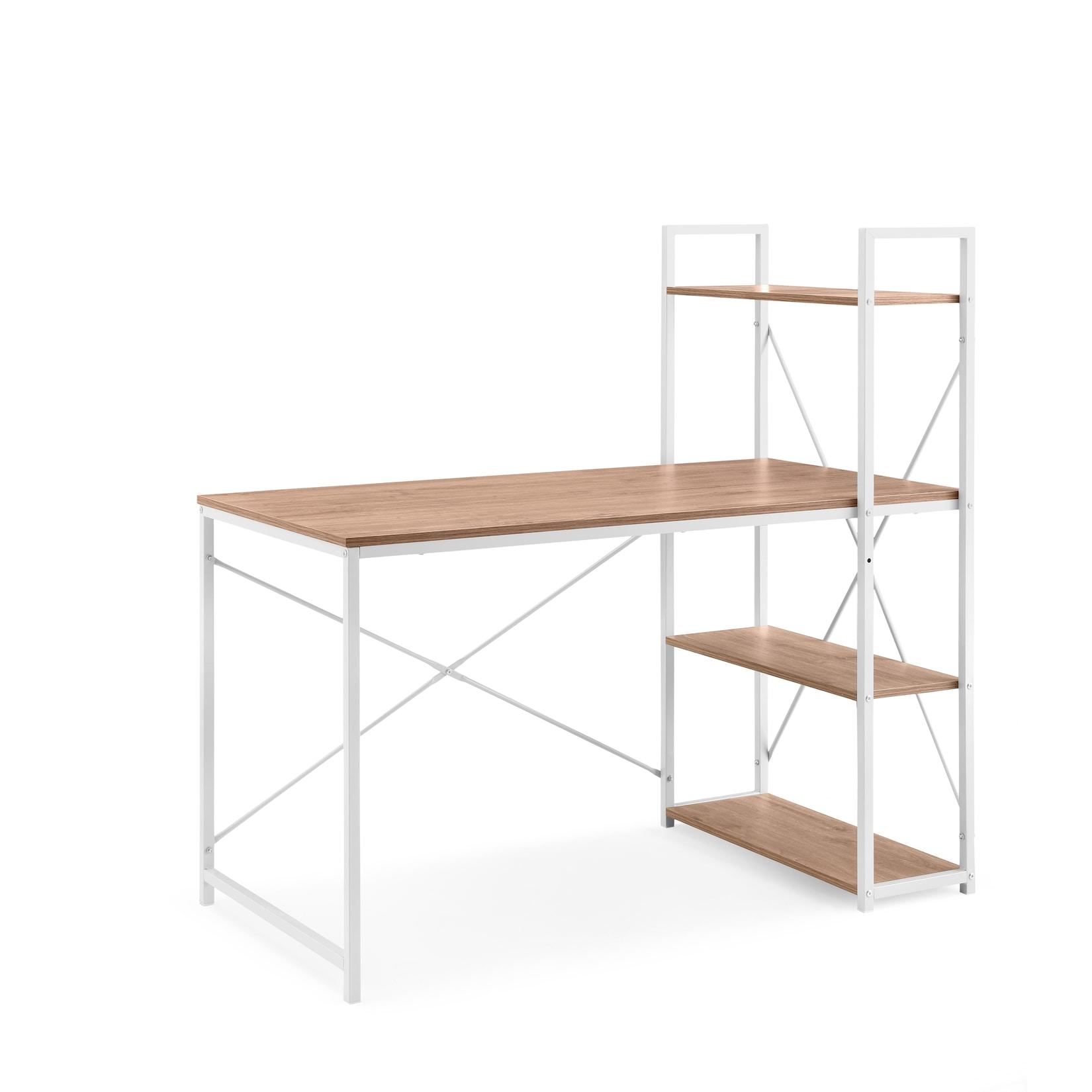 hjh LIVING Schreibtisch Easy Up3 Melaminharzbeschichtete Spanplatte, Gestell pulverbeschichteter Stahl