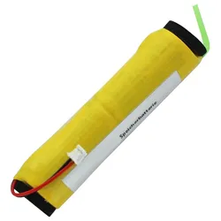 AccuCell Batterie 6 Volt mit 2 Stück BR-2/3A, mit Kabel und Stecker