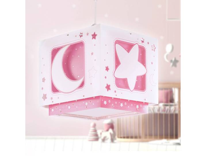Kinderkamer hanglamp NACHTHIMMEL, dimbaar, Kinderkamer, Kunststof, hanglamp