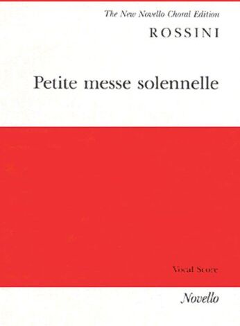 Various - Gioacchino Rossini Petite Messe Solennelle (Vocal Score) Chor - Preis vom 15.10.2026 23:06:25 h