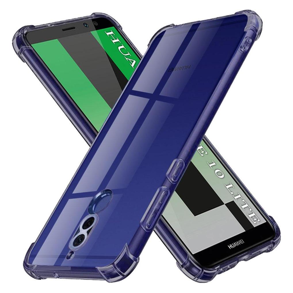 Techsuit - Shockproof Clear Silicone - Huawei Mate 10 Lite - Smoke Black (Huawei Mate 10 Lite) (59432909)