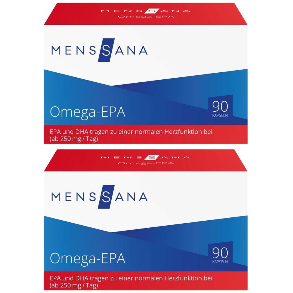 Omega EPA MensSana Kapseln 2x 2x90 St