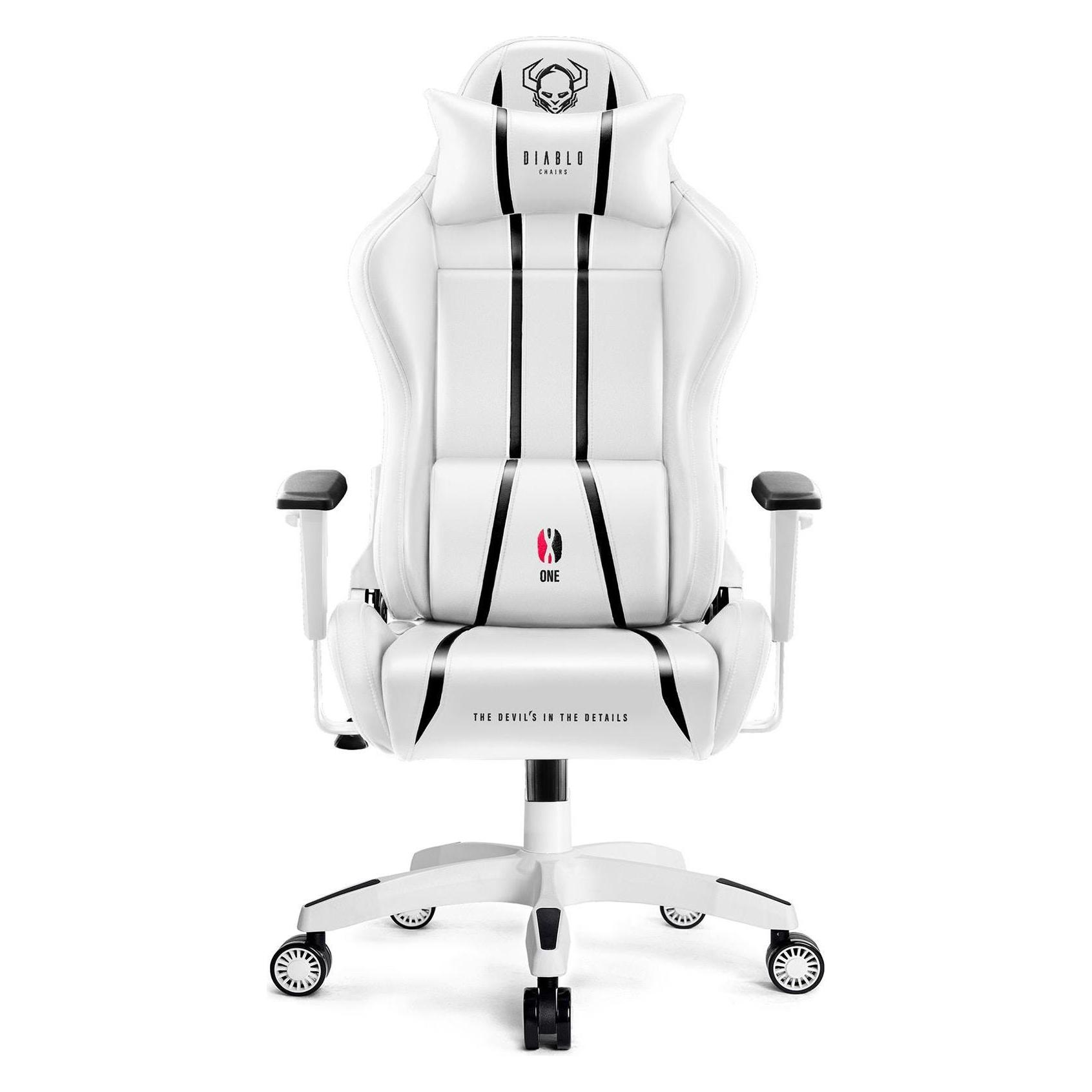 Diablo Gaming chair X-One 2.0 Gaming Chair King, White-black (X-ONECZBIA)