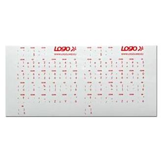 Logo Tastaturaufkleber - Tschechisch - Rot (ENNC010M0L)