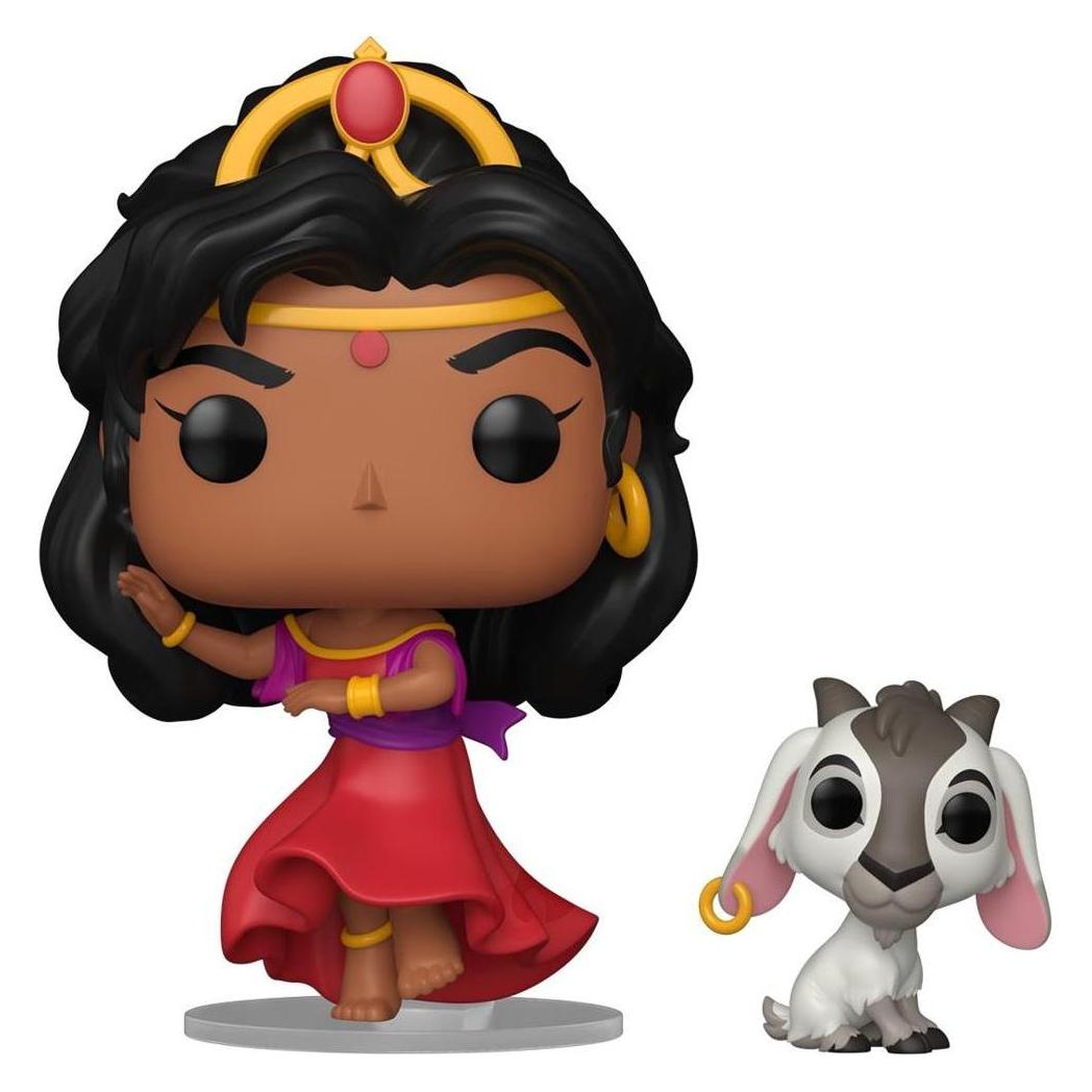 Funko Le Bossu de Notre-Dame POP! Vinyl figurine Esmeralda & Djali 9 cm (FUPC3246)