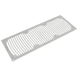 Aqua Computer Einbaublende für airplex modularity system 360, Edelstahl g, Wasserkühlung Komponenten Zubehör, Silber