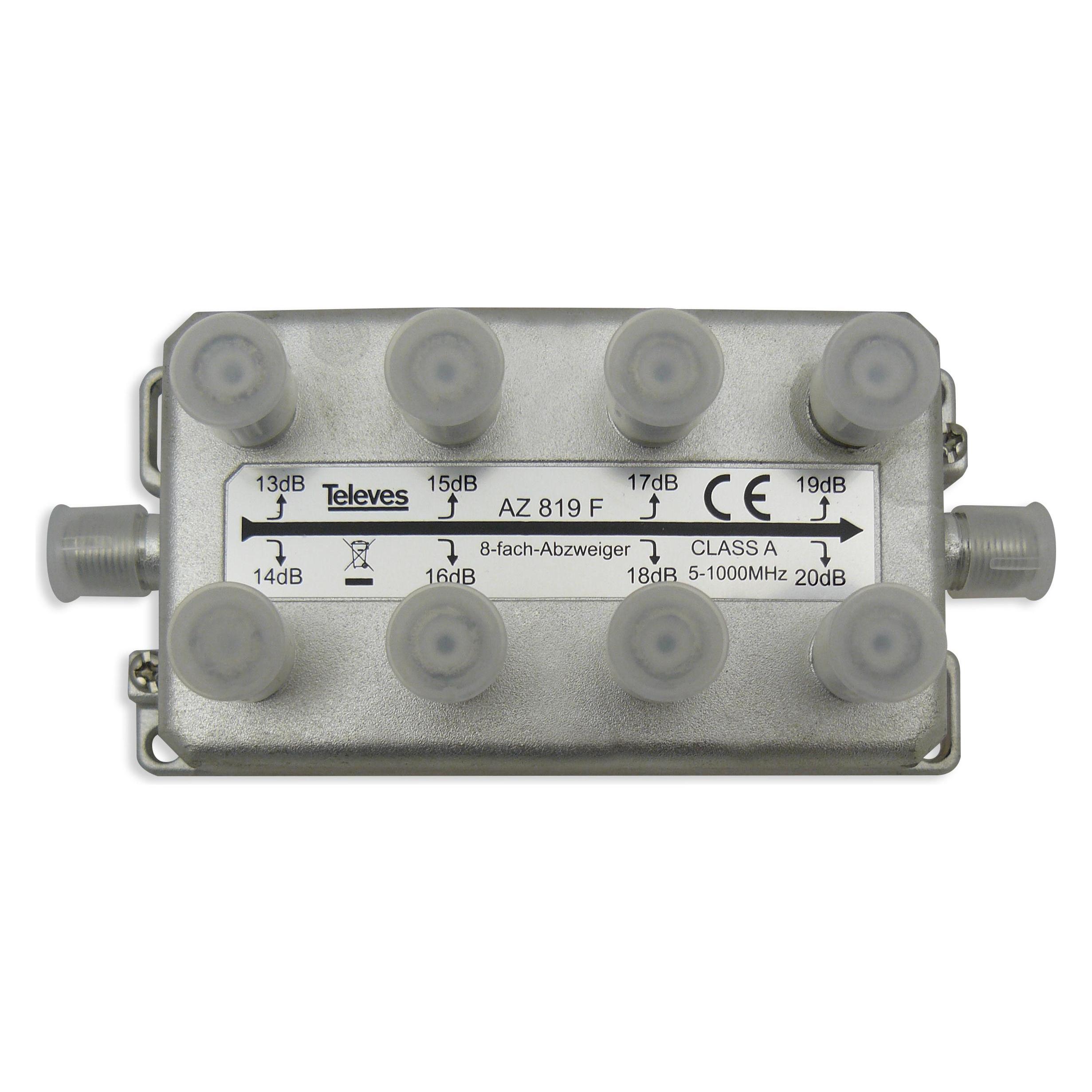 Televes Deutschland GmbH Abzweiger 8f. AZ 819 F (AZ819F)