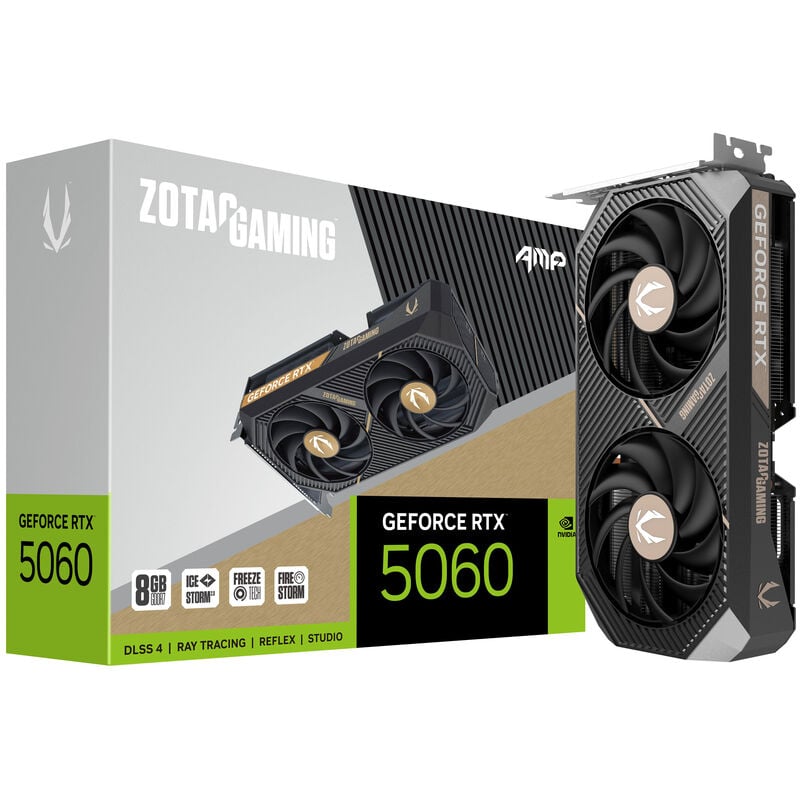 ZOTAC GAMING GeForce RTX 5060 AMP, 8192 MB GDDR7