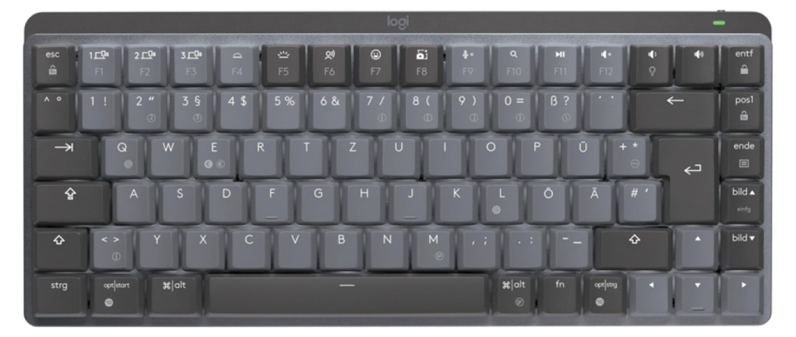 Logitech MX Mechanical Mini Draadloos Mechanisch Mini Toetsenbord Bluetooth Bolt