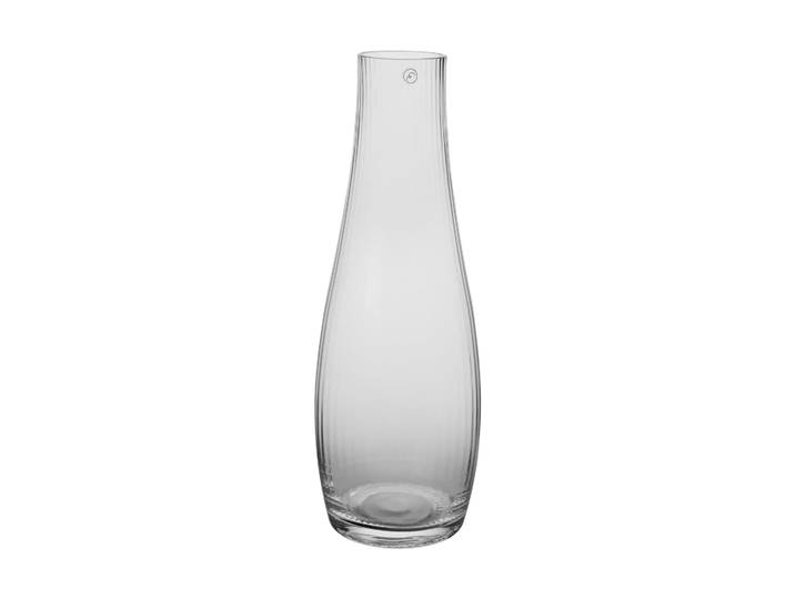ERNST Carafe Ernst en verre strié Transparent, Ø10x28 cm