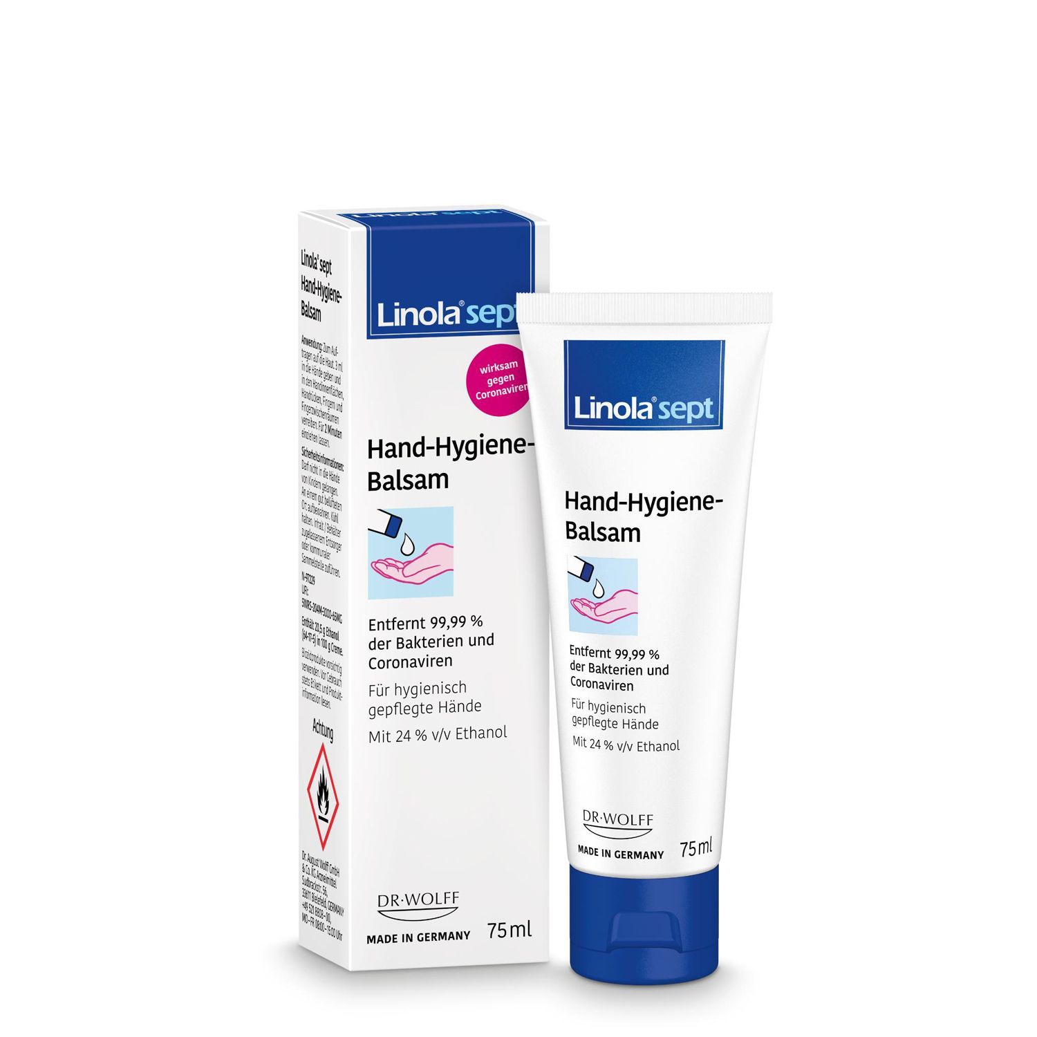 Linola sept Hand-Hygiene-Balsam 75 ml Creme