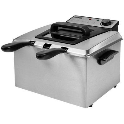 Princess 185000 Kaltzonen Fritteuse 3270 W Schwarz, Silber (matt)