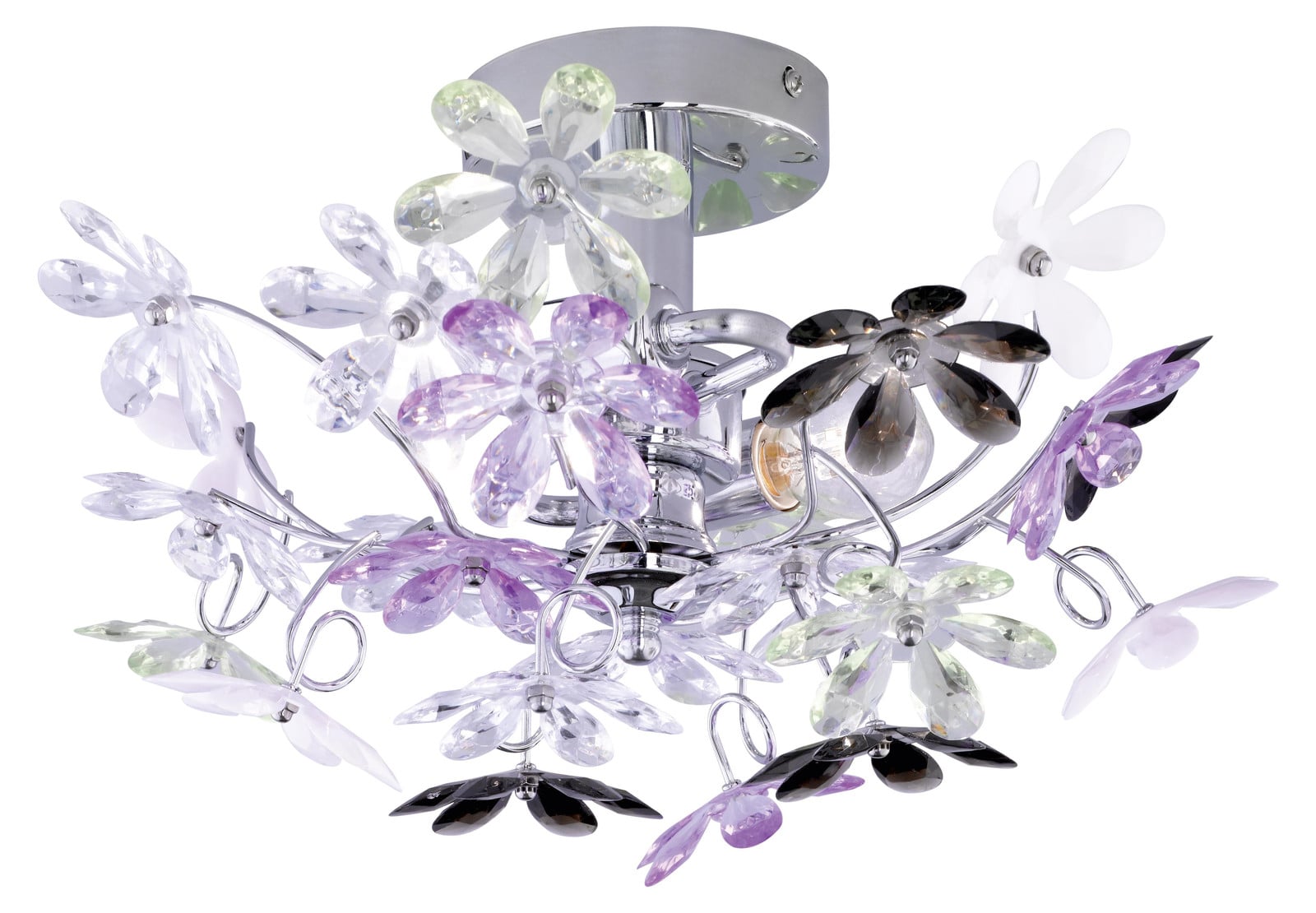 TRIO Moderne Plafondlamp Flower