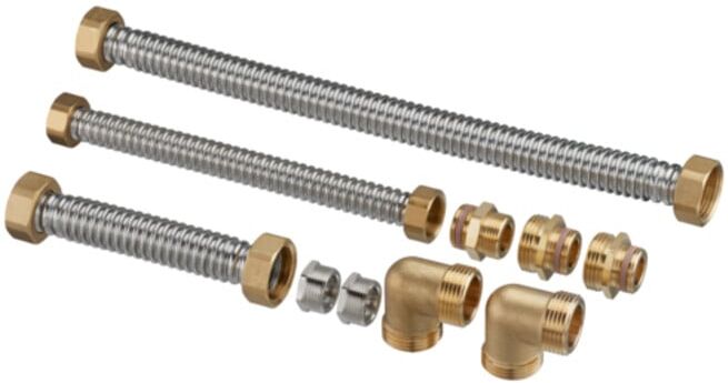 Oventrop Kit de raccordement/tuyauterie pour Regudis W-HTE (1344561)