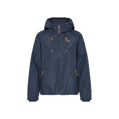 Windbreaker OXMO "Windbreaker OXTinna", Damen, Gr. M, blau (total eclipse mix), Obermaterial: 100% Polyester PES., Jacken Windbreaker