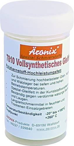 Aeronix Vollsynthetisches Gleitfett 100g