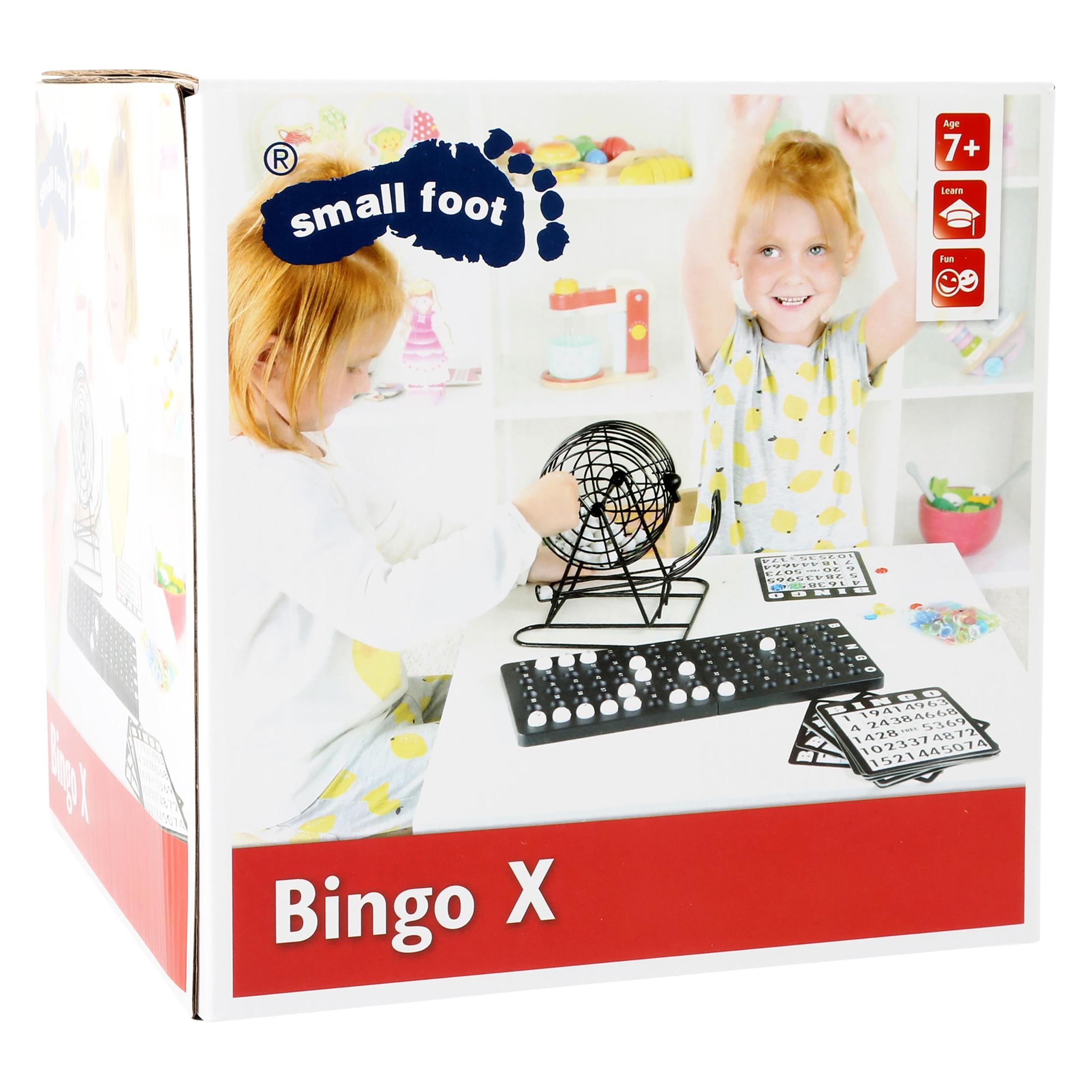 small foot Bingotrommel (Deutsch, Englisch, Französisch, Italienisch, 2 - 4 Spieler) (2854)