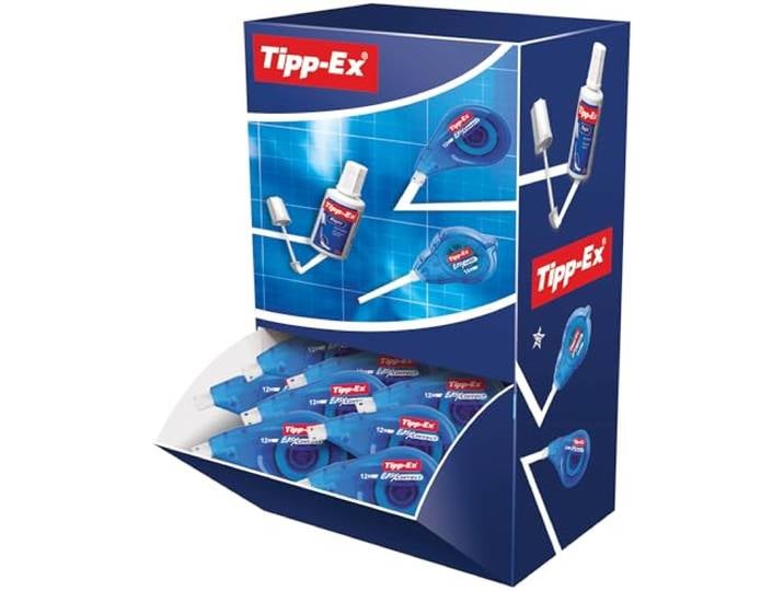 Tipp-Ex Easy Correct Rubans Correcteurs (Très Résistants)\, Parfait pour l'Ecole et au Bureau\, 12 m x 4\,2 mm\, Boîte de 20