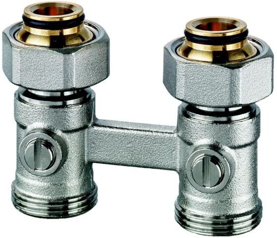 Heimeier Vekotrim Anschlussverschraubung 0566-50.000 G 3/4 AG, Durchgang, Zweirohrsystem