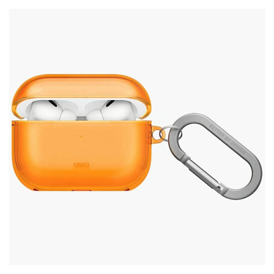 Uniq Etui Glase do AirPods Pro 3 pomarańczowy (Kopfhörer Hülle) (UNI001914-0)