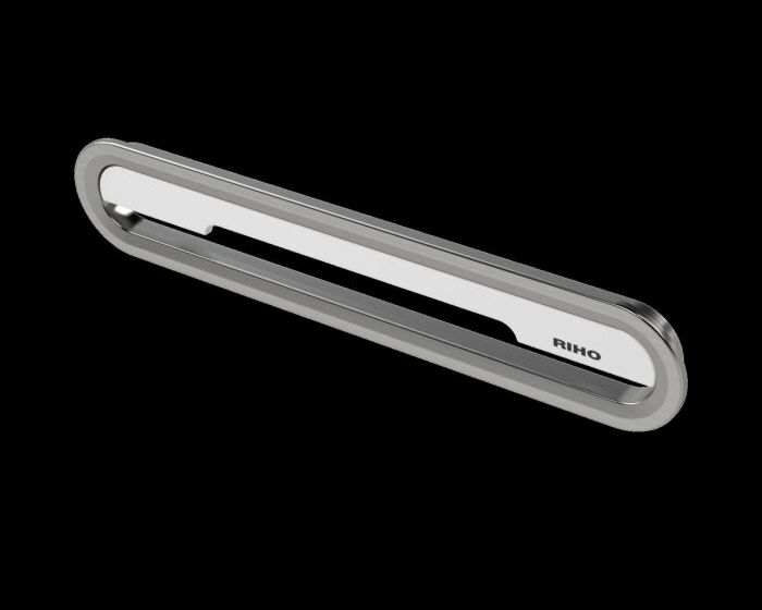 RIHO Sanitär GmbH Riho Überlaufabdeckung RihoFall 560306015 Edelstahl gebürstet