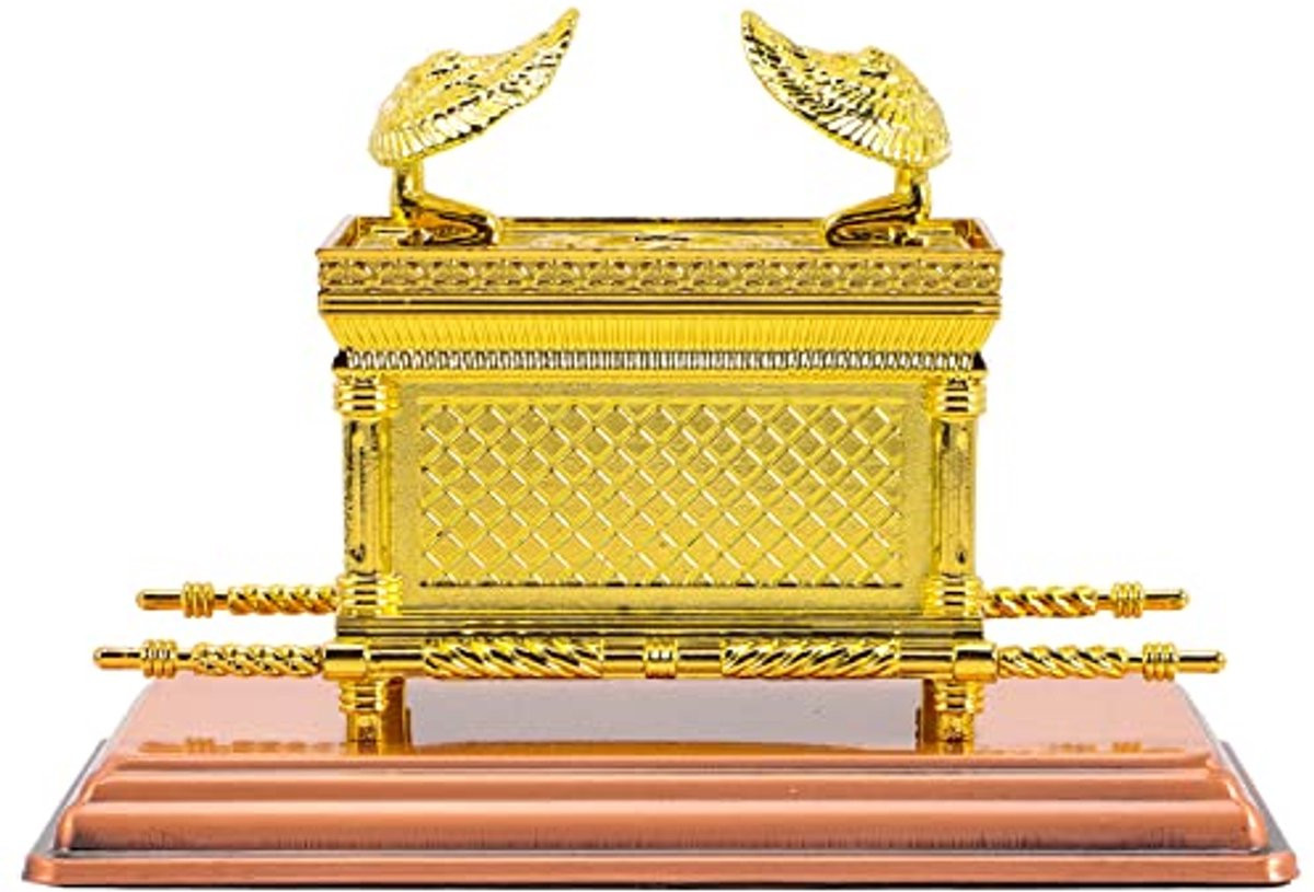 Alloy Covenant Ark Replica Statue Judaica Israël Religieus Model voor Tafeldecoratie