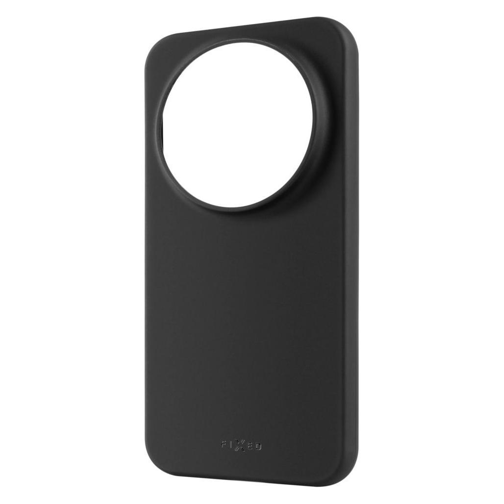 Fixed Story gummierte Rückseite für XIAOMI 17 Ultra schwarz (Xiaomi 17 Ultra) (FIXST-1641-BK)