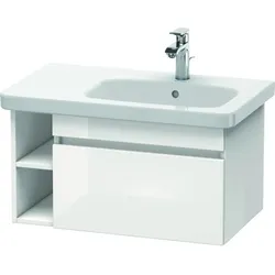 Duravit DuraStyle Waschtischunterbau DS639302222 Weiß Hochglanz, 73x44,8x39,8cm, Becken rechts