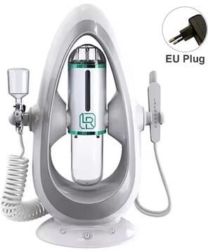 Uplifted Goods 2 in 1 Bubble Vacuum Blackhead Remover And Pore Cleaner 2 Heads Eu Plug