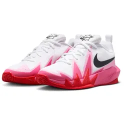 NIKE S.T. Dynamite Basketballschuhe ältere Kinder 102 - white/black-tropical pink-pinksicle 39