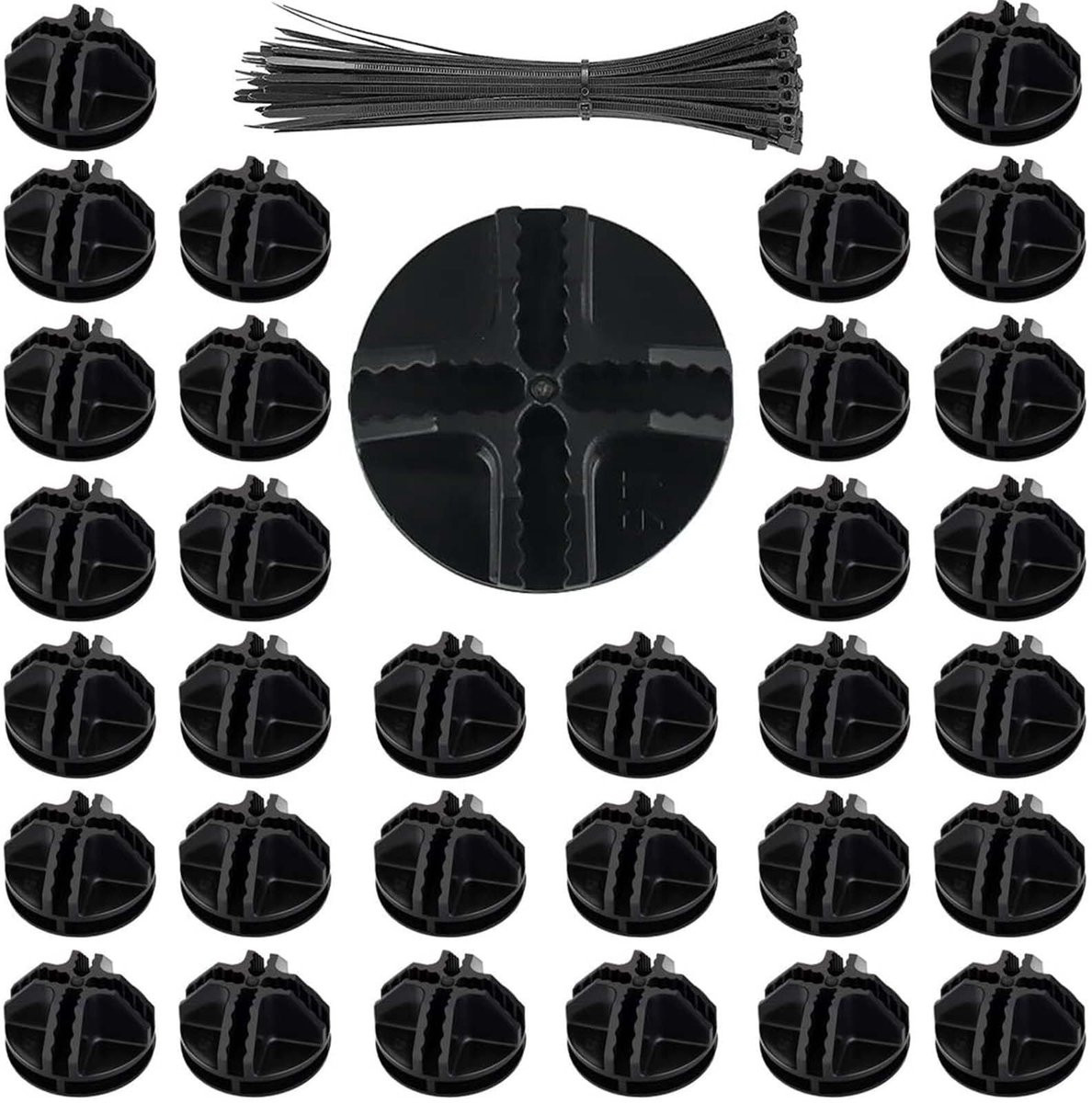 Dailygoods Connector 40 stuks voor modulaire kasten, ABS-materiaal