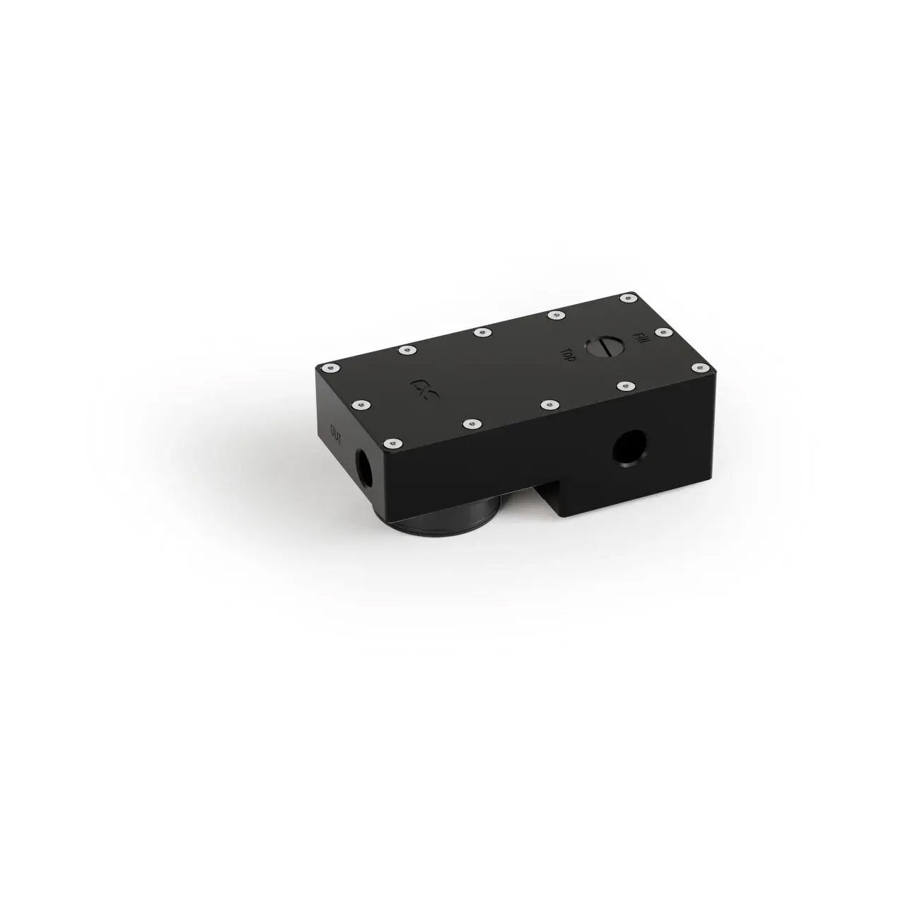 Alphacool ES Reservoir DDCzero 1U mit Pumpe