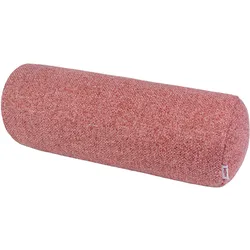 NACKENROLLENHÜLLE Bouclé cherry-rot 40/15 cm