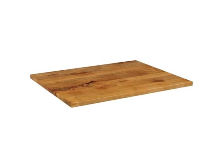 Tischplatte Massivholz Mango 100x80x2,5 cm Rechteckig Massivholz, rechteckig, rustikal, universell, glatte Oberfläche, leicht zu reinigen