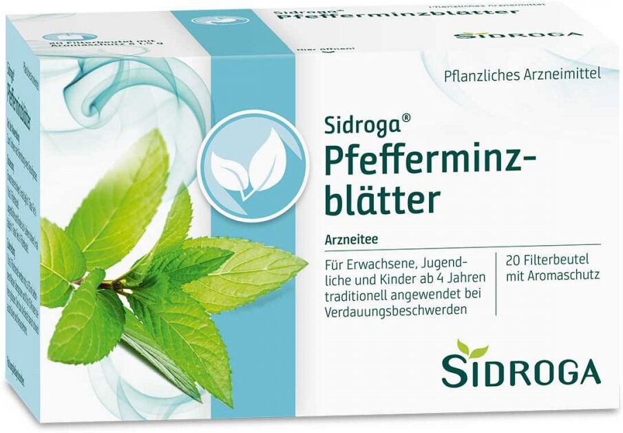 SIDROGA Pfefferminzblätter 20X1.5g