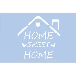 buttinette Schablone "Home", 59 x 39 cm